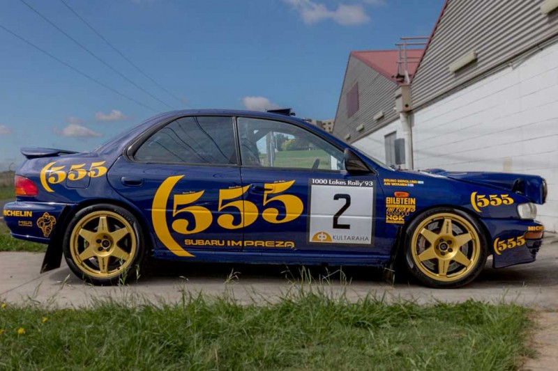 За боевую Subaru Impreza WRC 1993 года продавец хочет выручить более ₽50 млн
