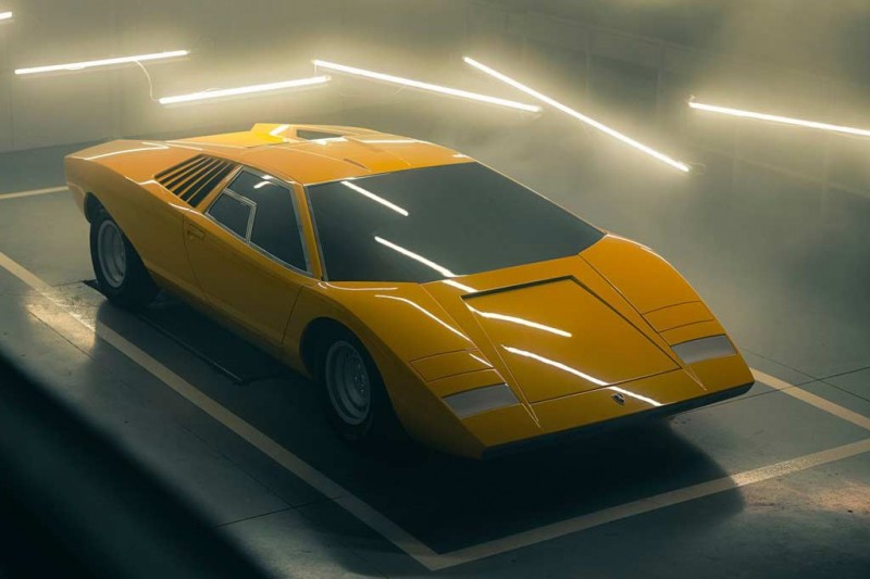 Итальянцы три года строили реплику предсерийного Lamborghini Countach LP500