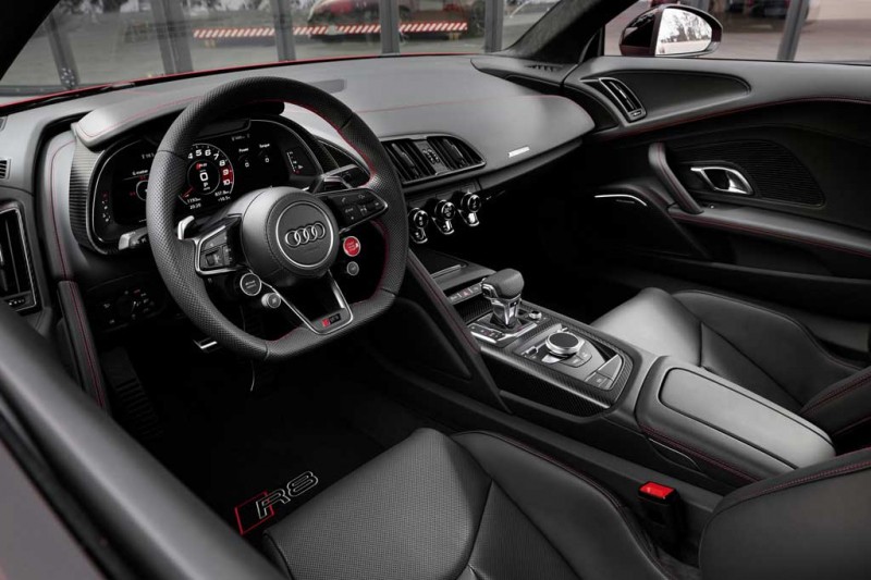 Audi R8 V10 performance RWD: заднеприводный суперкар прибавил в мощности