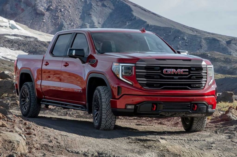 Американцы презентовали обновленный пикап GMC Sierra 2022