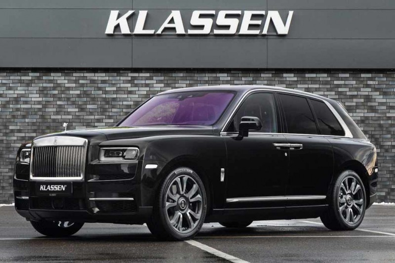 Rolls-Royce Cullinan получил бронированную модификацию от ателье Klassen