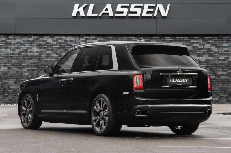 Rolls-Royce Cullinan получил бронированную модификацию от ателье Klassen
