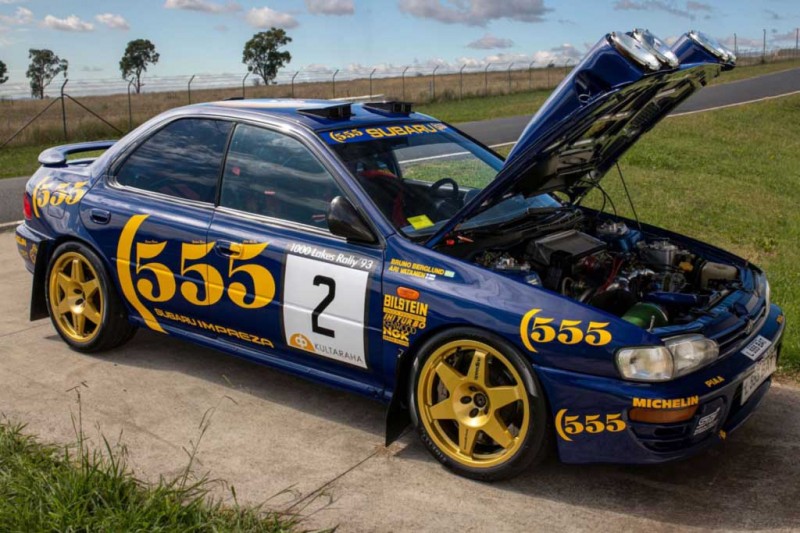 За боевую Subaru Impreza WRC 1993 года продавец хочет выручить более ₽50 млн