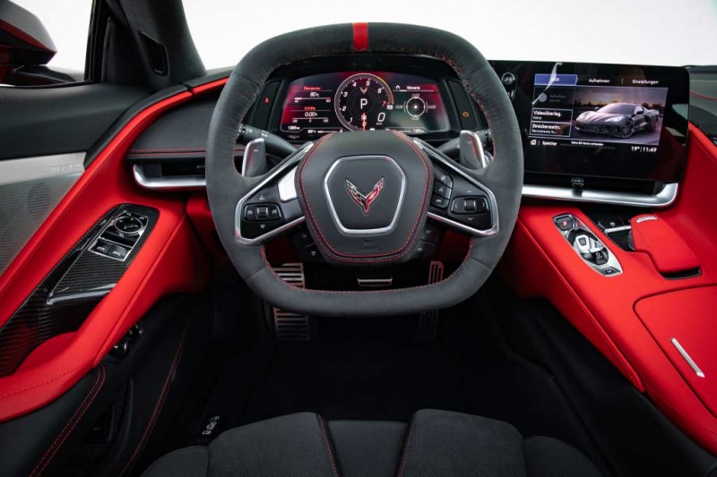 Corvette C8 для Европы растерял в мощности и при этом стал дороже