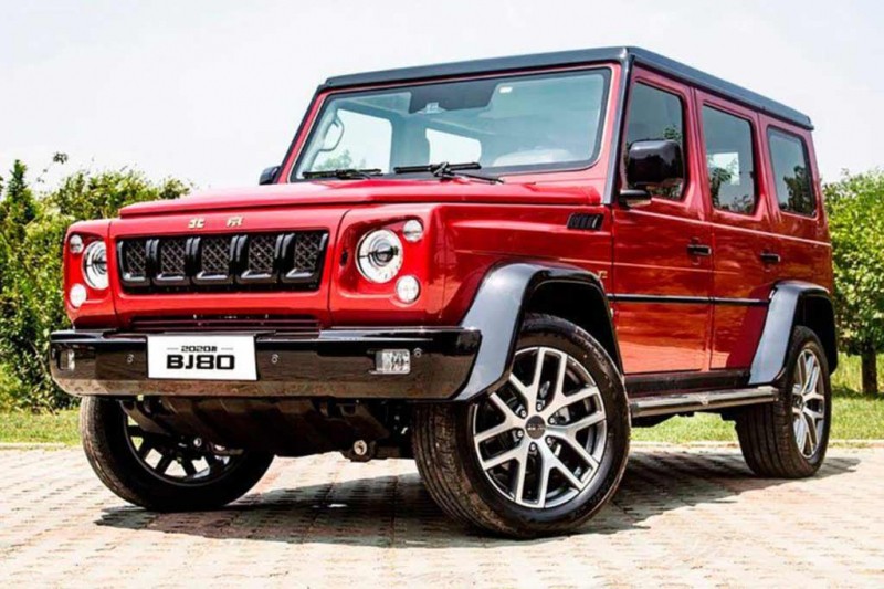 BAIC Beijing BJ80: бюджетная копия Mercedes G-Class из Китая