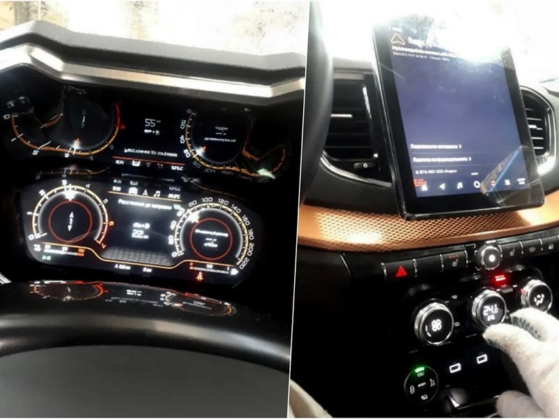 Интерьер новой Lada Vesta раскрыли на фото 1 Интерьер новой Lada Vesta раскрыли на фото