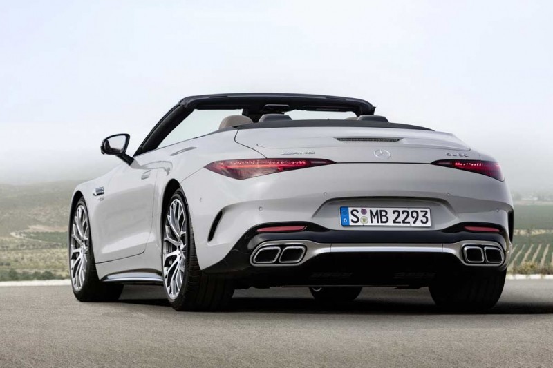 Родстер Mercedes-SL AMG 2022 дебютировал в версиях SL 55 и SL 63