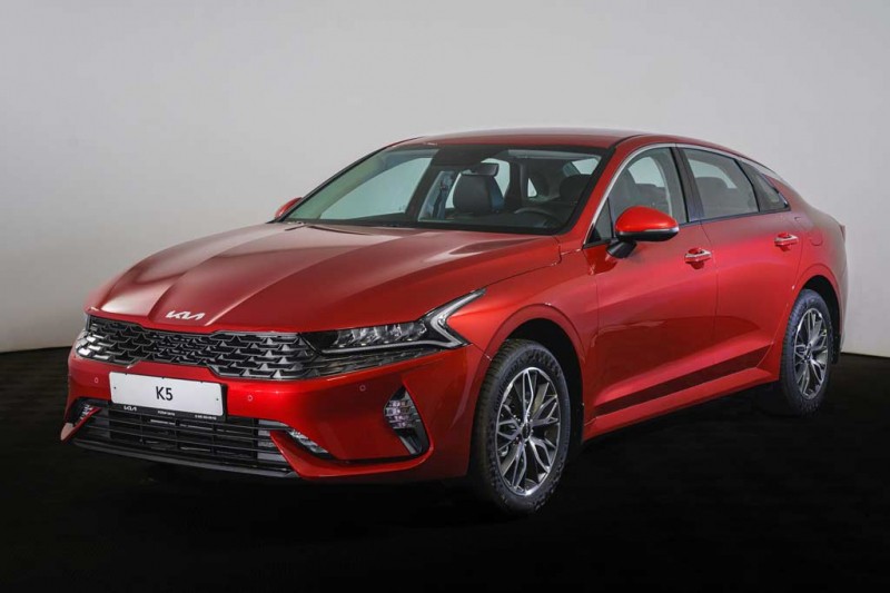 KIA K5 2022 для России: новые цвета кузова и пересмотренные комплектации