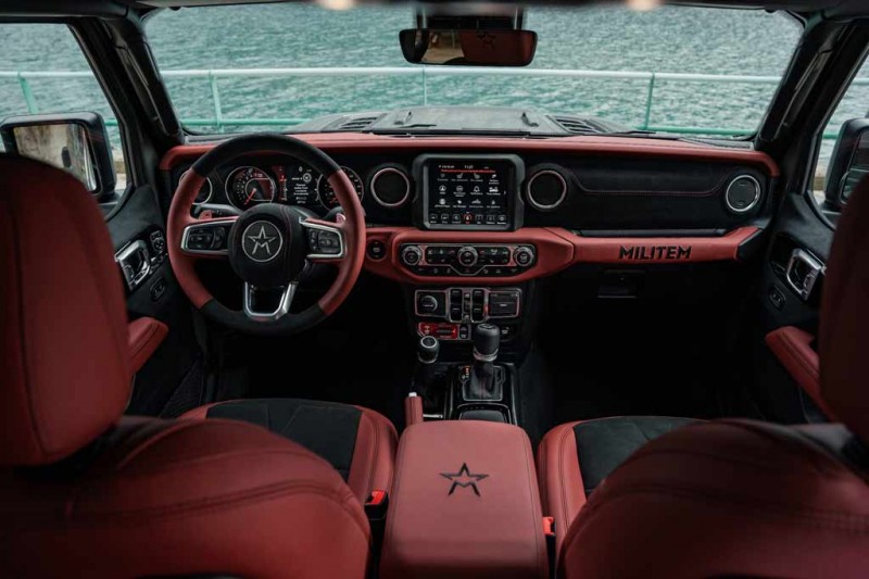 Jeep Gladiator получил внедорожную модификацию от итальянского ателье MILITEM