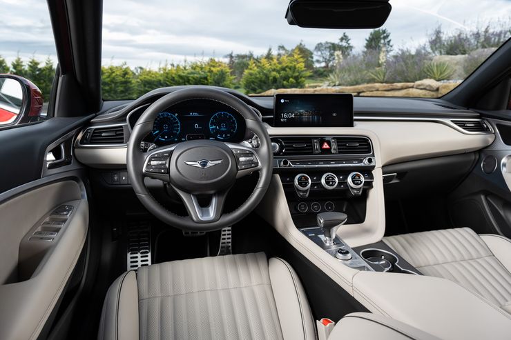 Сладкая парочка: тест-драйв кроссовера Genesis GV70 и седана G70