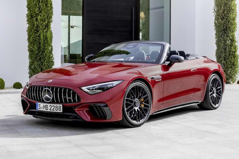 Родстер Mercedes-SL AMG 2022 дебютировал в версиях SL 55 и SL 63