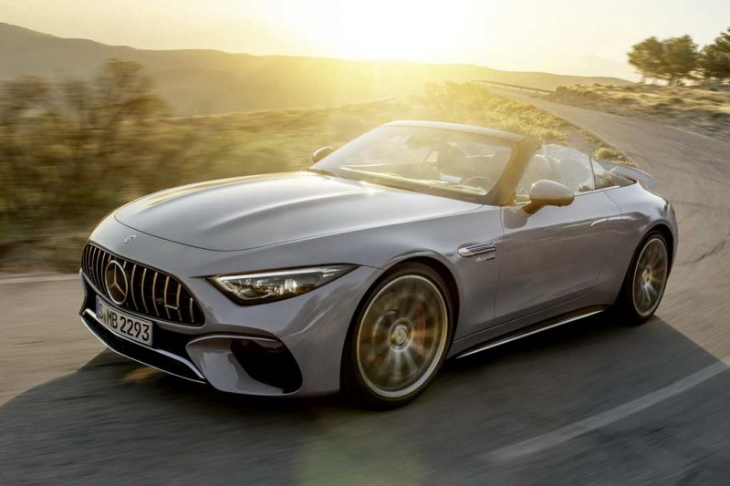 Родстер Mercedes-SL AMG 2022 дебютировал в версиях SL 55 и SL 63