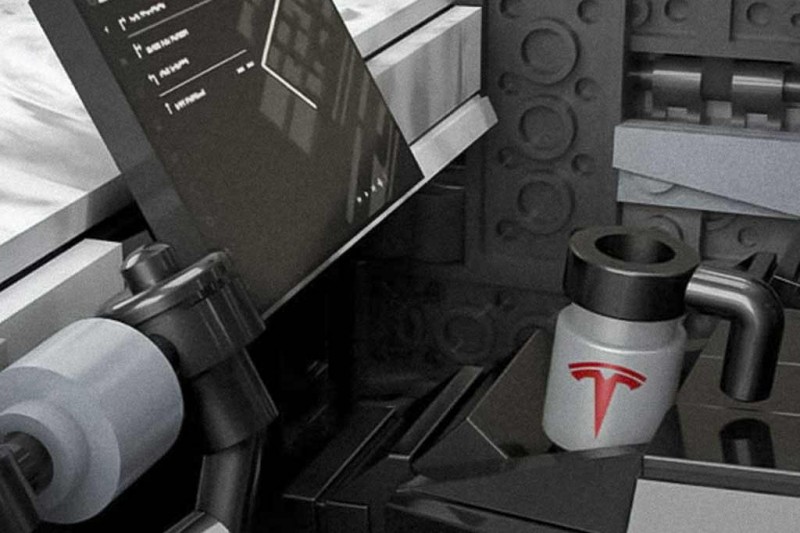 Tesla Cybertruck за 18 000 рублей: игрушечная копия пикапа из трех тысяч деталей