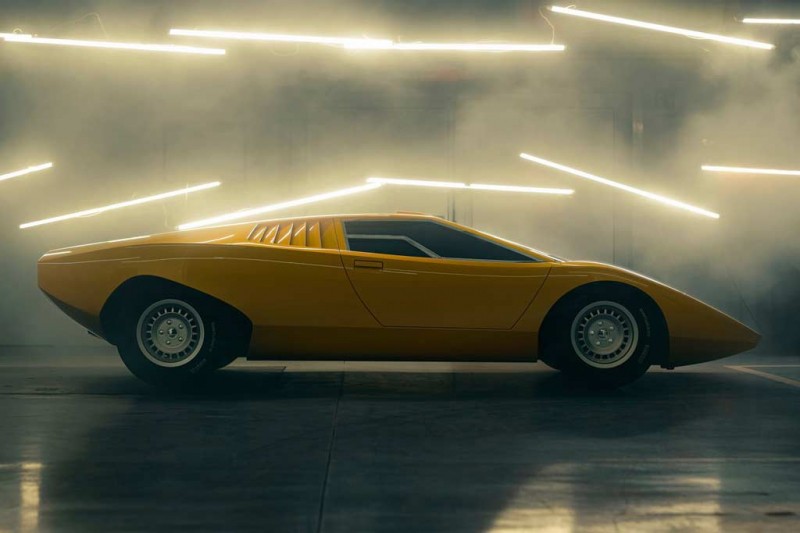 Итальянцы три года строили реплику предсерийного Lamborghini Countach LP500