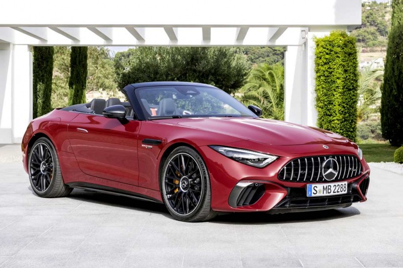 Родстер Mercedes-SL AMG 2022 дебютировал в версиях SL 55 и SL 63
