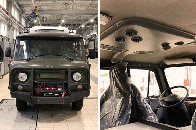 Экспедиционная &laquo;Буханка&raquo; обзавелась штатным кондиционером