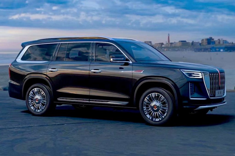 Китайцы готовят люксовый внедорожник Hongqi LS7 с внушительными размерами