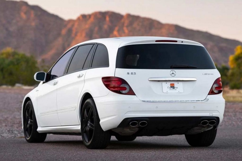 Выпущенный в количестве двухсот штук Mercedes R63 AMG сегодня никому не нужен