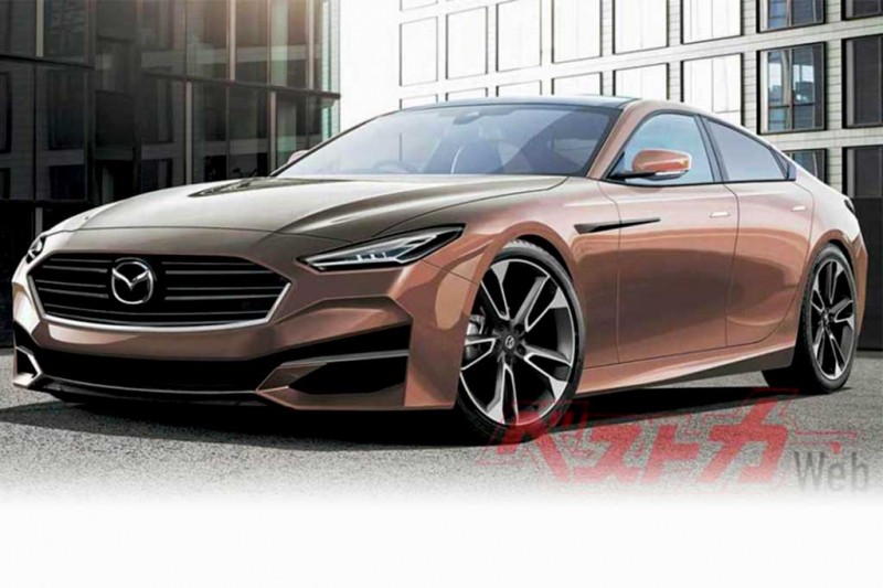 Революционный седан Mazda 6 нового поколения представят в 2022 году
