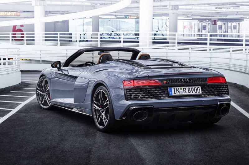 Audi R8 V10 performance RWD: заднеприводный суперкар прибавил в мощности