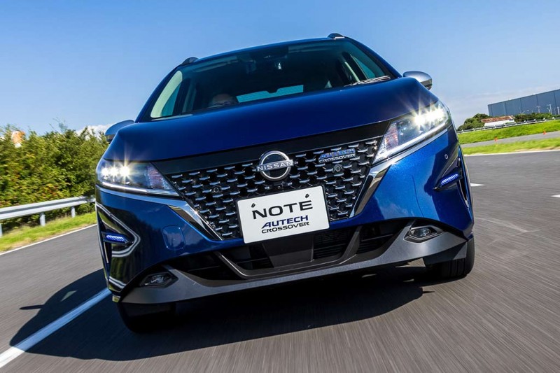 Nissan Note Crossover от Autech получил декоративный обвес и увеличенный клиренс