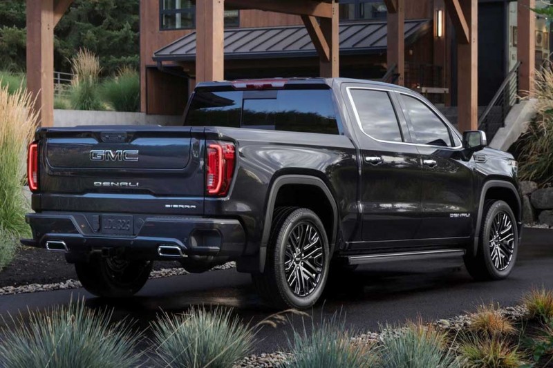 Американцы презентовали обновленный пикап GMC Sierra 2022