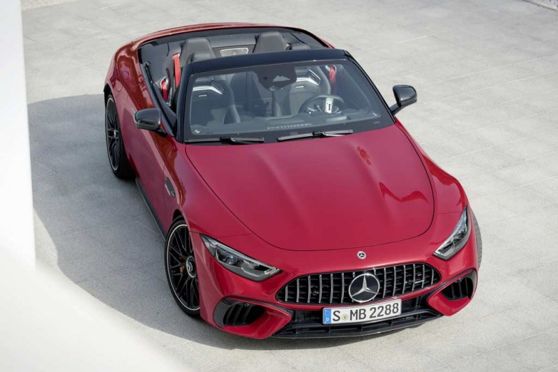 Родстер Mercedes-SL AMG 2022 дебютировал в версиях SL 55 и SL 63