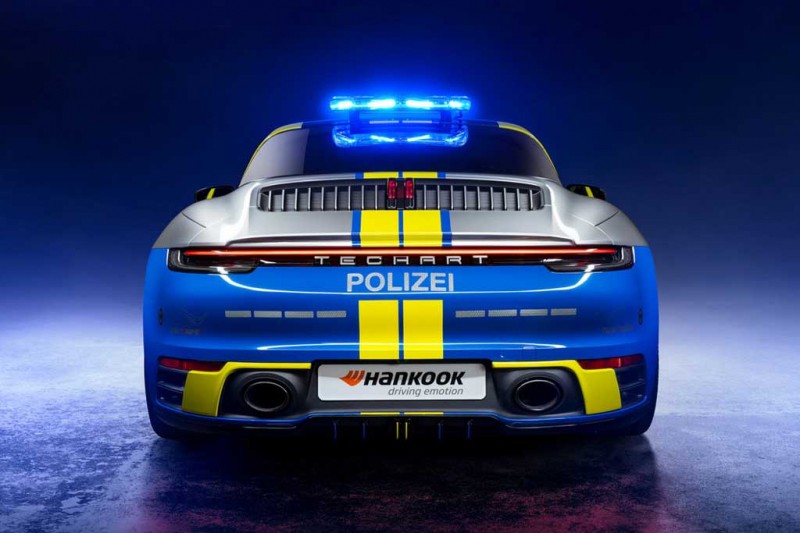 Тюнеры из ателье TechArt представили &laquo;полицейский&raquo; вариант Porsche 911 Targa 4