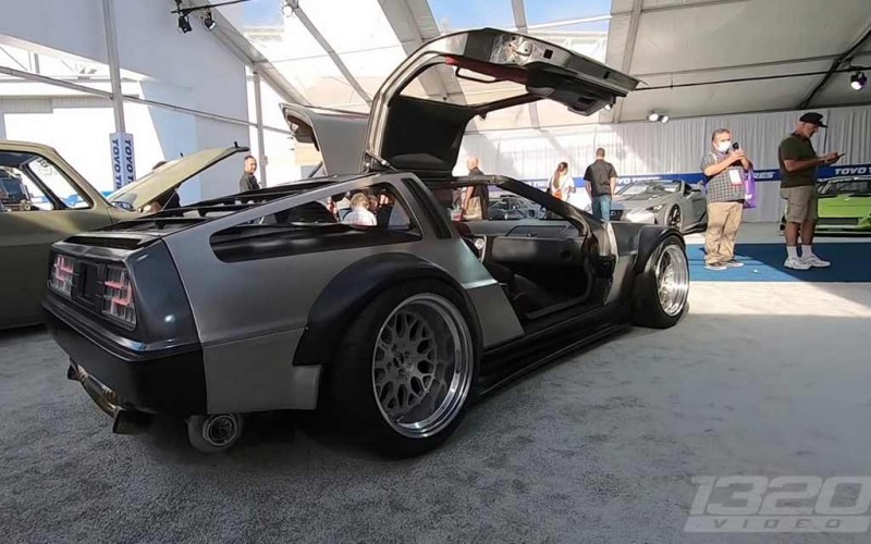 DeLorean DMC-12 с дизайном от Khyzyl Saleem произвел фурор на SEMA-2021