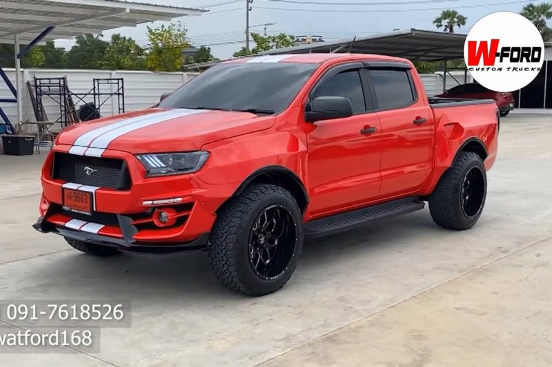 Фирма Wat из Таиланда стилизовала пикап Ford Ranger под Shelby Mustang 3 Фирма Wat из Таиланда стилизовала пикап Ford Ranger под Shelby Mustang