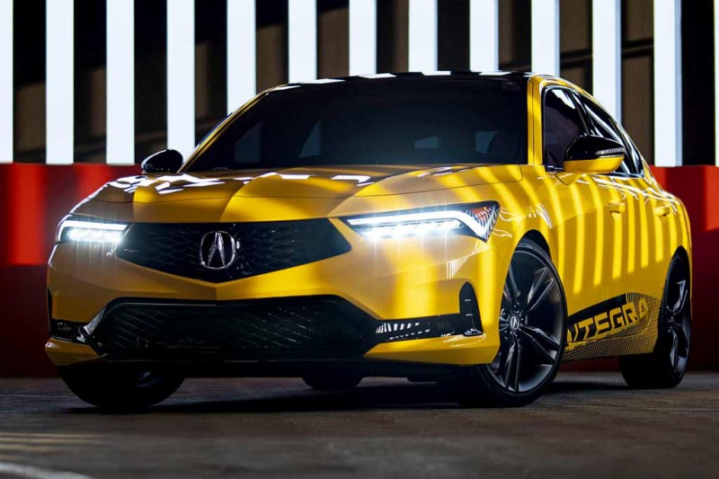 Возрожденный лифтбек Acura Integra показали в виде пресерийного прототипа 1 Возрожденный лифтбек Acura Integra показали в виде пресерийного прототипа