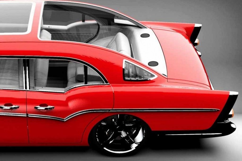 Songsan Monterey: китайский электроседан с дизайном в стиле Buick Roadmaster 1957