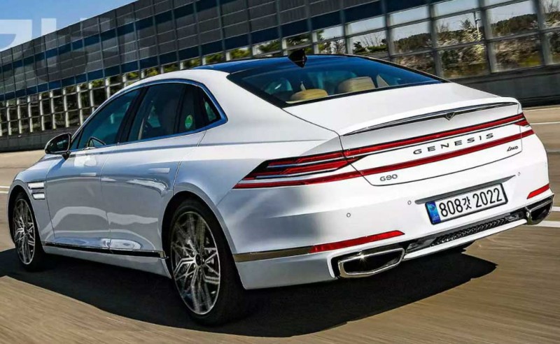 Так может выглядеть Genesis G90 2023: рендеры флагманского корейского седана 3 Так может выглядеть Genesis G90 2023: рендеры флагманского корейского седана