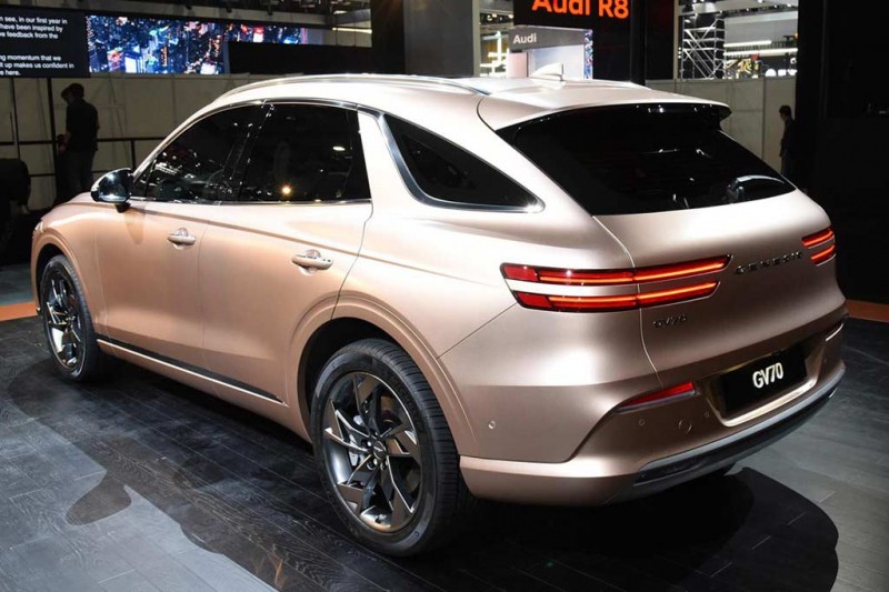 В Китае представили Genesis Electrified GV70: электрический вариант кроссовера