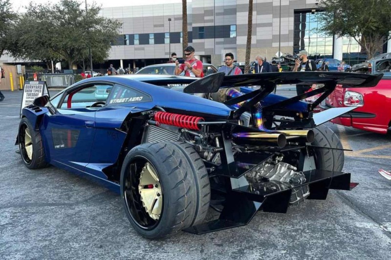 Lamborghini Gallardo оснастили 1000-сильным движком 2JZ и необычным обвесом