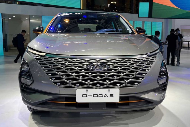В Китае представлен Chery Omoda 5: первенец нового семейства кроссоверов