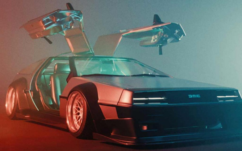 DeLorean DMC-12 с дизайном от Khyzyl Saleem произвел фурор на SEMA-2021