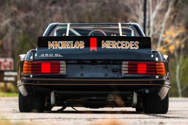 Гоночный Mercedes-Benz 450 SL Trans-Am 1982 года продадут с молотка