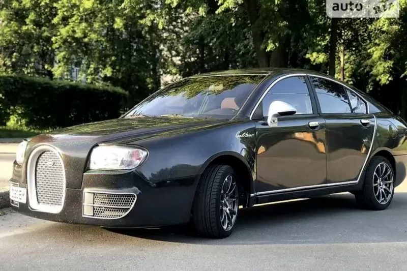 Китайский бюджетный седан стилизовали под люксовый Bugatti Galibier