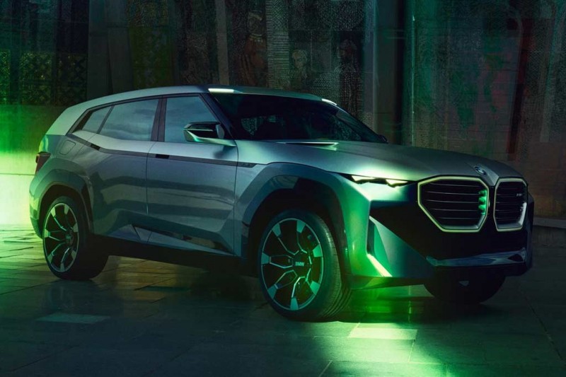 Баварцы представили BMW XM Concept: предсерийный вариант топового кроссовера