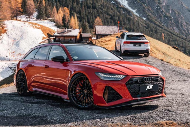 Audi RS6-S и RS Q8-S от ателье ABT: 740-сильные «заряженные» универсал и кроссовер