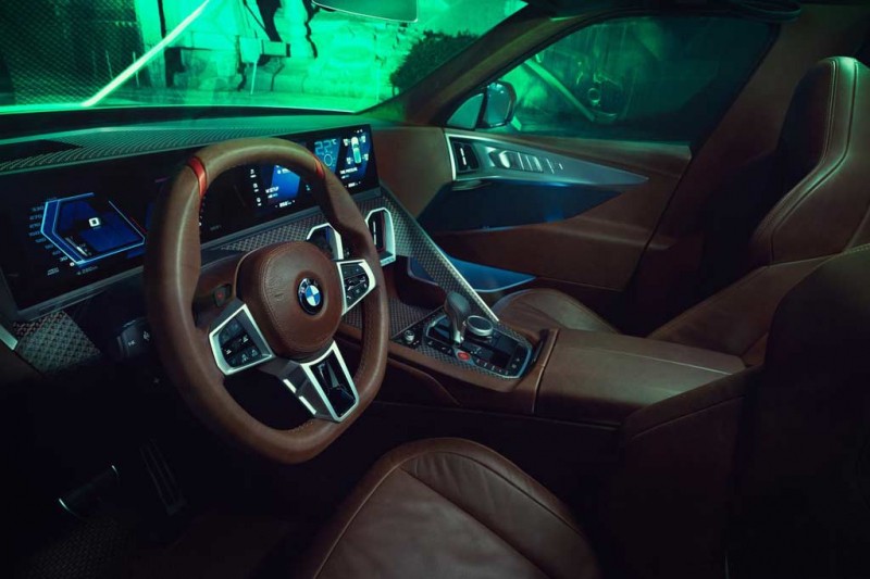 Баварцы представили BMW XM Concept: предсерийный вариант топового кроссовера