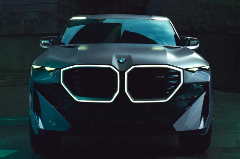 Баварцы представили BMW XM Concept: предсерийный вариант топового кроссовера