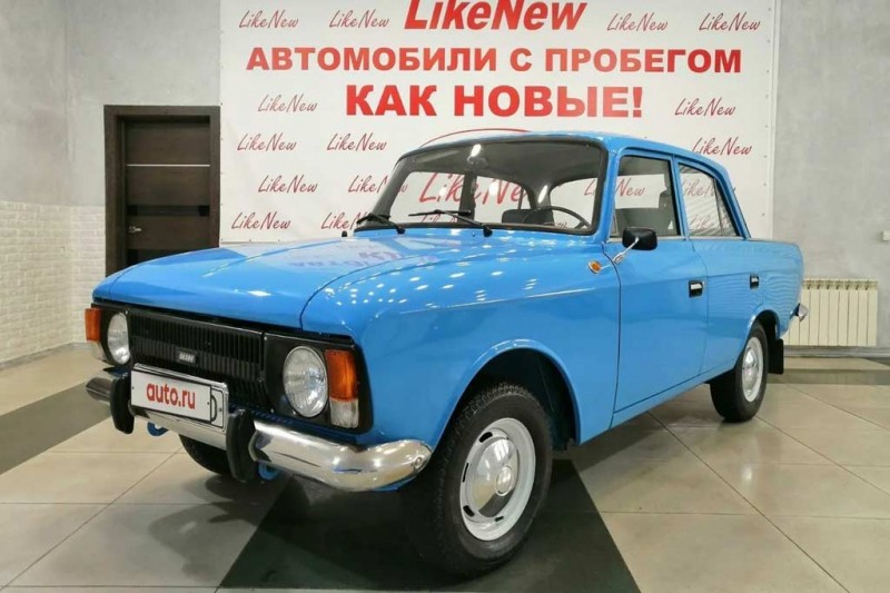 Идеально сохранившийся 32-летний «Москвич-412» оценили дешевле 800 000 рублей