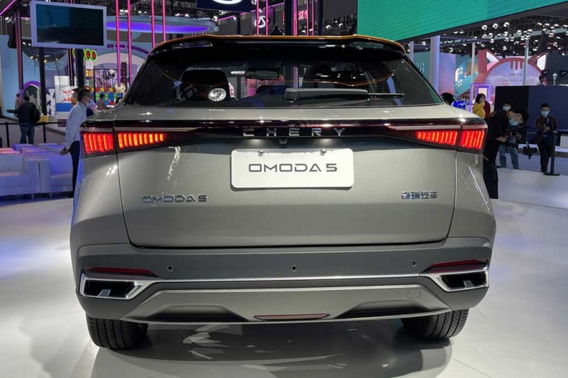 В Китае представлен Chery Omoda 5: первенец нового семейства кроссоверов