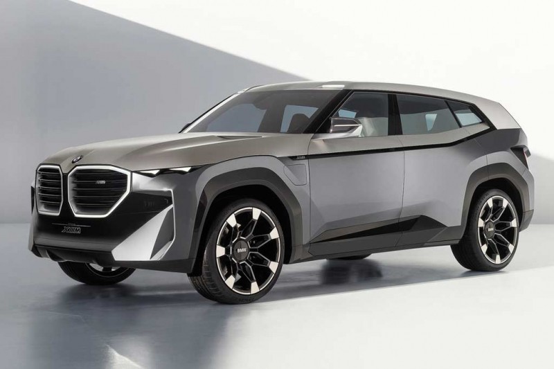 Баварцы представили BMW XM Concept: предсерийный вариант топового кроссовера