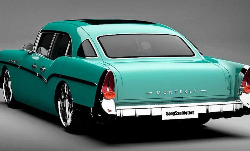Songsan Monterey: китайский электроседан с дизайном в стиле Buick Roadmaster 1957