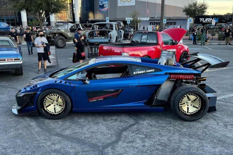 Lamborghini Gallardo оснастили 1000-сильным движком 2JZ и необычным обвесом