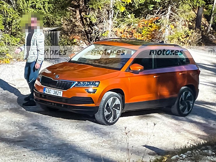 Обновленный Skoda Karoq удалось сфотографировать до премьеры