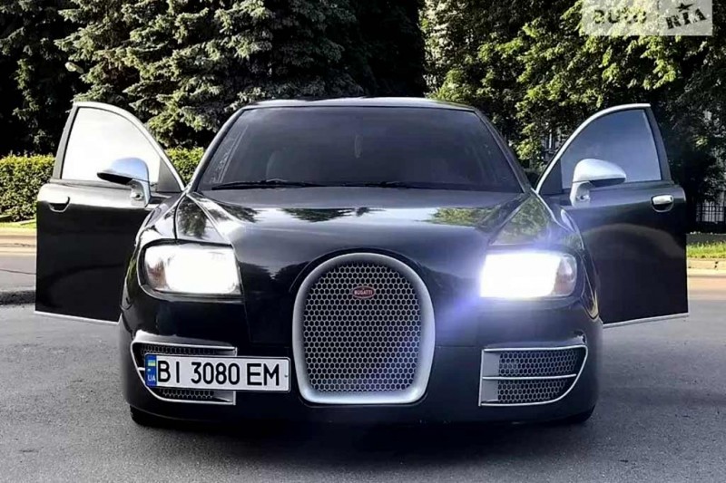 Китайский бюджетный седан стилизовали под люксовый Bugatti Galibier